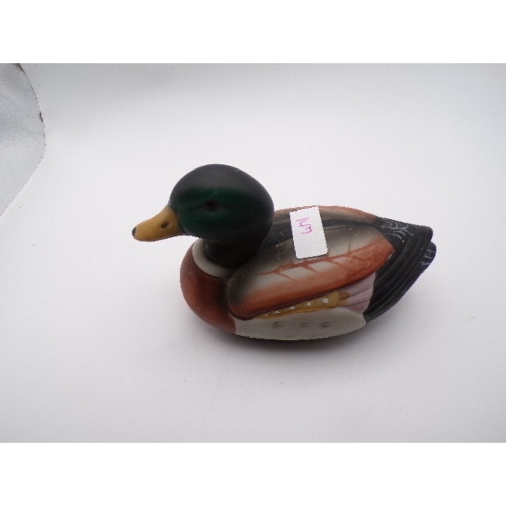 Mallard Duck Figurine Ceramic Hand Painted Collectible Home Decor Accent 164x